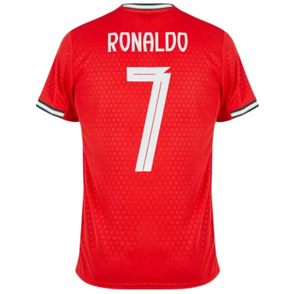 Portugal Ronaldo #7 Home 25/26 Soccer Jersey for Men Fan Version